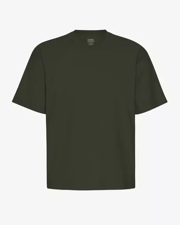 Colorful Standard Oversized Organic T-Shirt Unisex Hunter Green grün